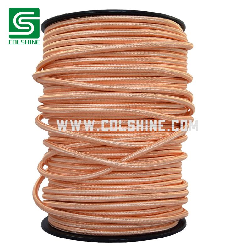 braided lamp cable, Braided electrical cable for lighting